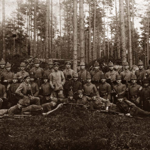 1. Weltkrieg ca. 1915, Standschützen, 1915 in Folgerino, Trentino
