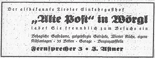 a Inserat Astner