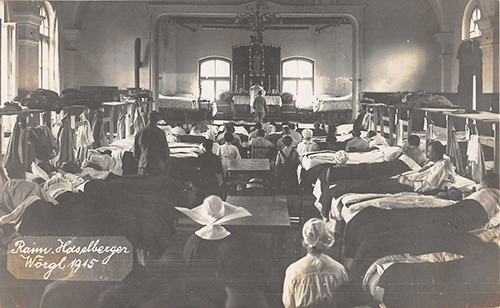 a Lazarett Astnersaal 1918
