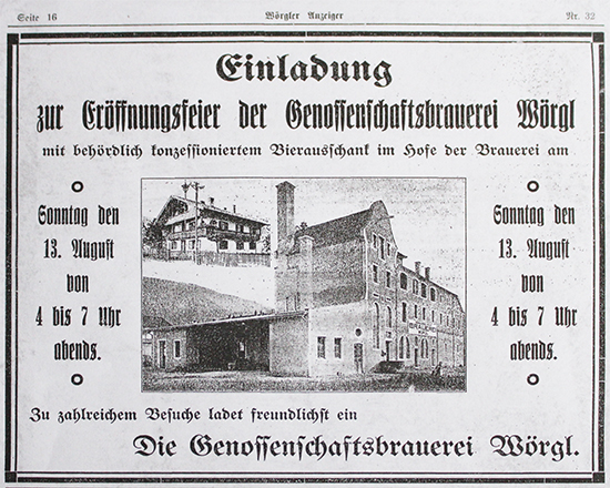a Eroeffnungsanzeige