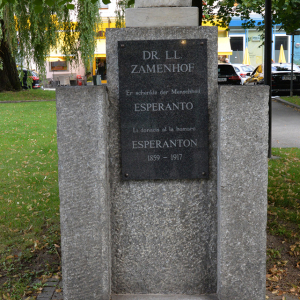 Denkmal für Dr. Ludiwk Lejzer Zamenhof