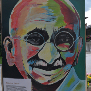 *ARTirol 2018* Ausstellung zum 70. Todestag von Ghandi