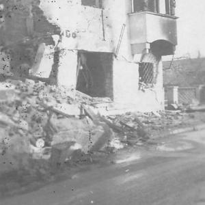 Bombenschäden vom 22.02.1945, Drogerie Gollner