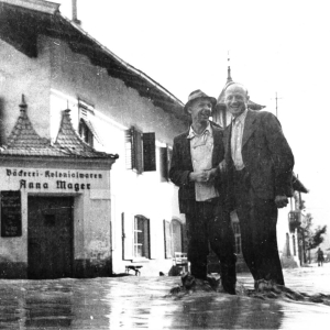 Hochwasser 1946, Bäckerei - Kolonialwaren Anna Mager