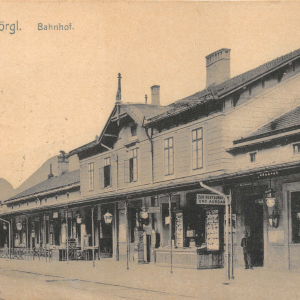Bahnhof Wörgl noch in Holz