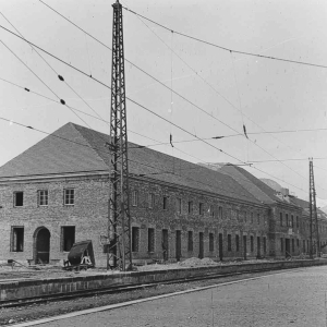 Bahnhof Wörgl in Bau 1950
