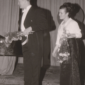 Festabend für Suwa, 1964, Angelika Walena, Friedl Madersbacher