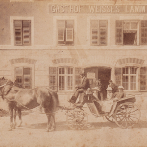 Gasthof Weißes Lamm, ca. 1890