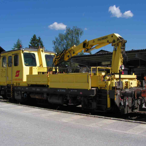 OBW-Arbeits-Schwerkleinwagen in Wörgl Hbf Gleis 13 - 2007