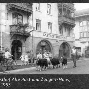 GH Alte Post und Zangerl-Haus, ca. 1955