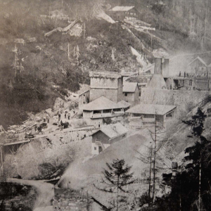 Schachtofenanlage im Lengauer Graben, 1870