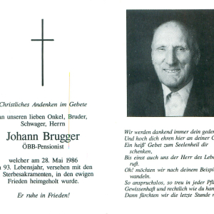 Brugger Johann