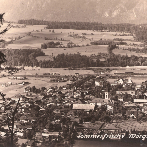 Ca. 1920 Wörgl, vom Hennersberg aus gesehen gegen den Angerberg