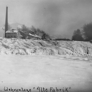 Wehranlage alte Fabrik, 1929