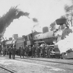 Die Lok kkStB 73 wurde bis 1909 gebaut, sie war eine leistungsstarke Lok für den Güterverkehr ca. 1911