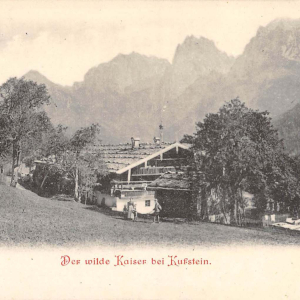 Der wilde Kaiser bei Kufstein